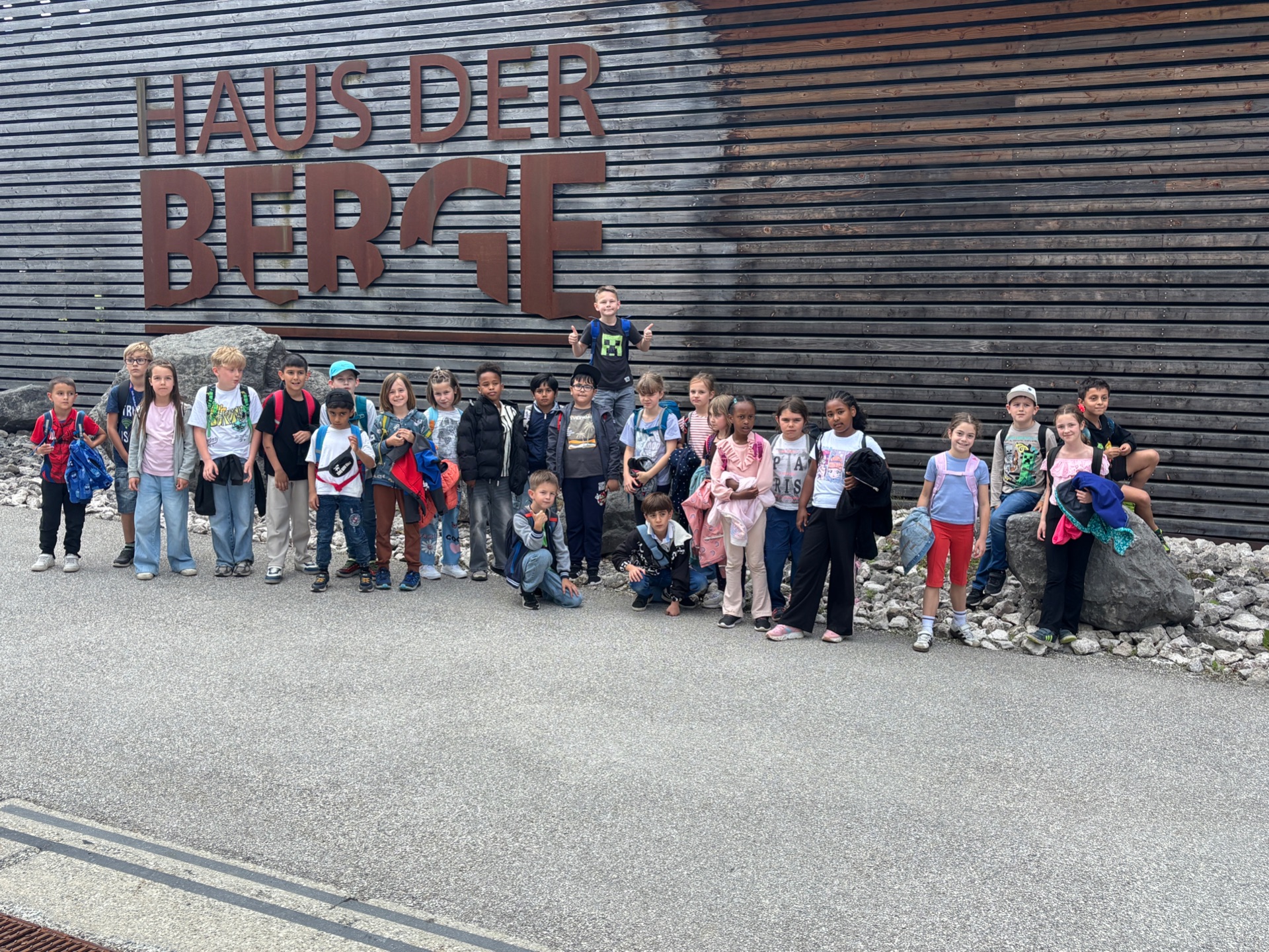 Klassenausflug ins "Haus der Berge"