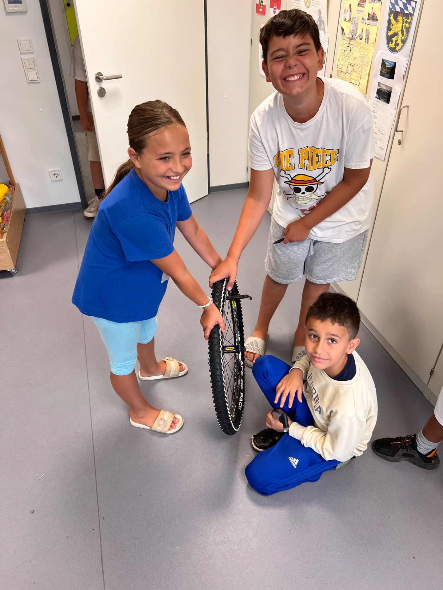 Fahrrad-Workshop mit Dino