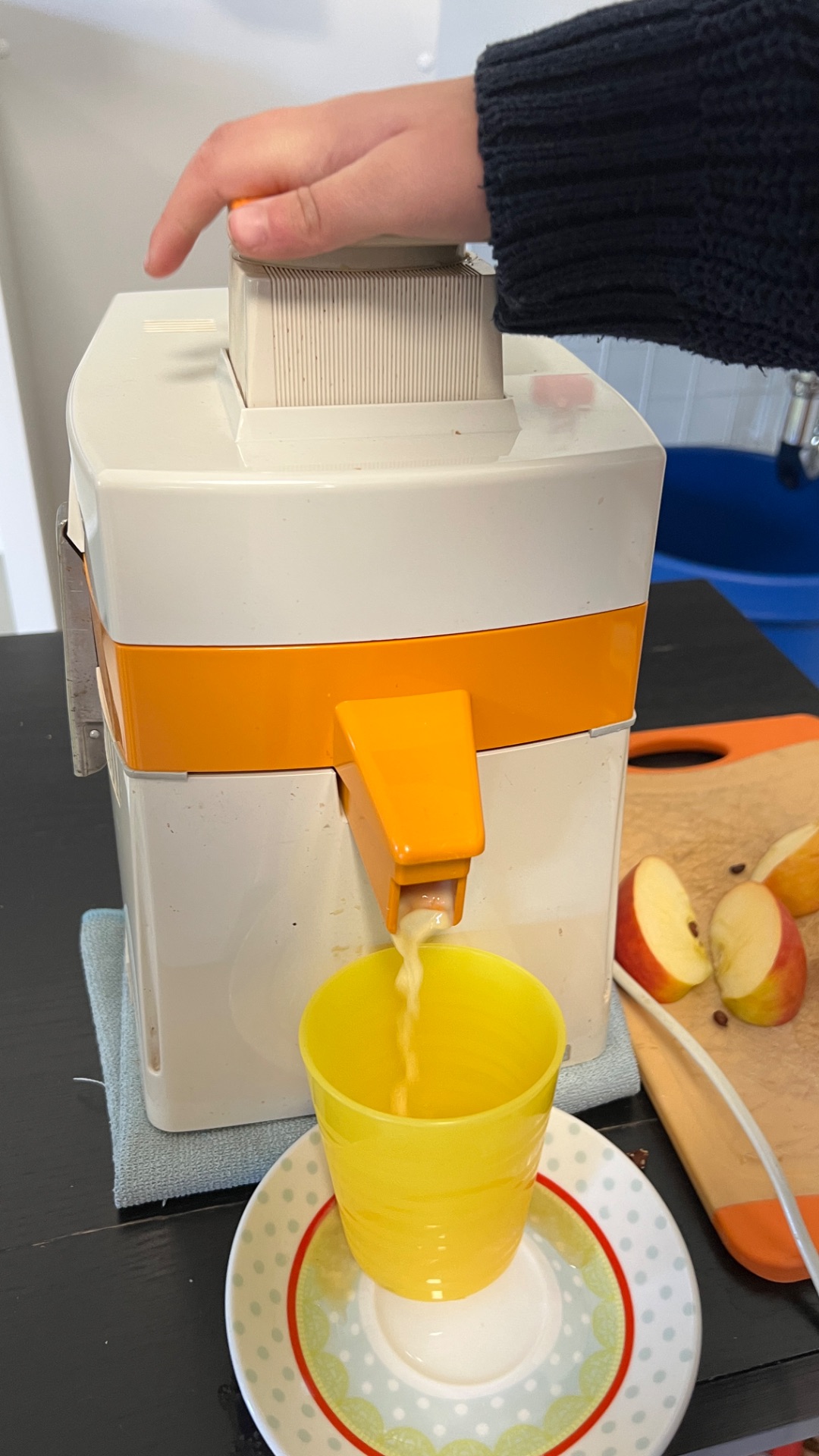 Die Klassen 1d und 1f erlebten eine spannende Woche rund um den Buchstaben A und den Apfel