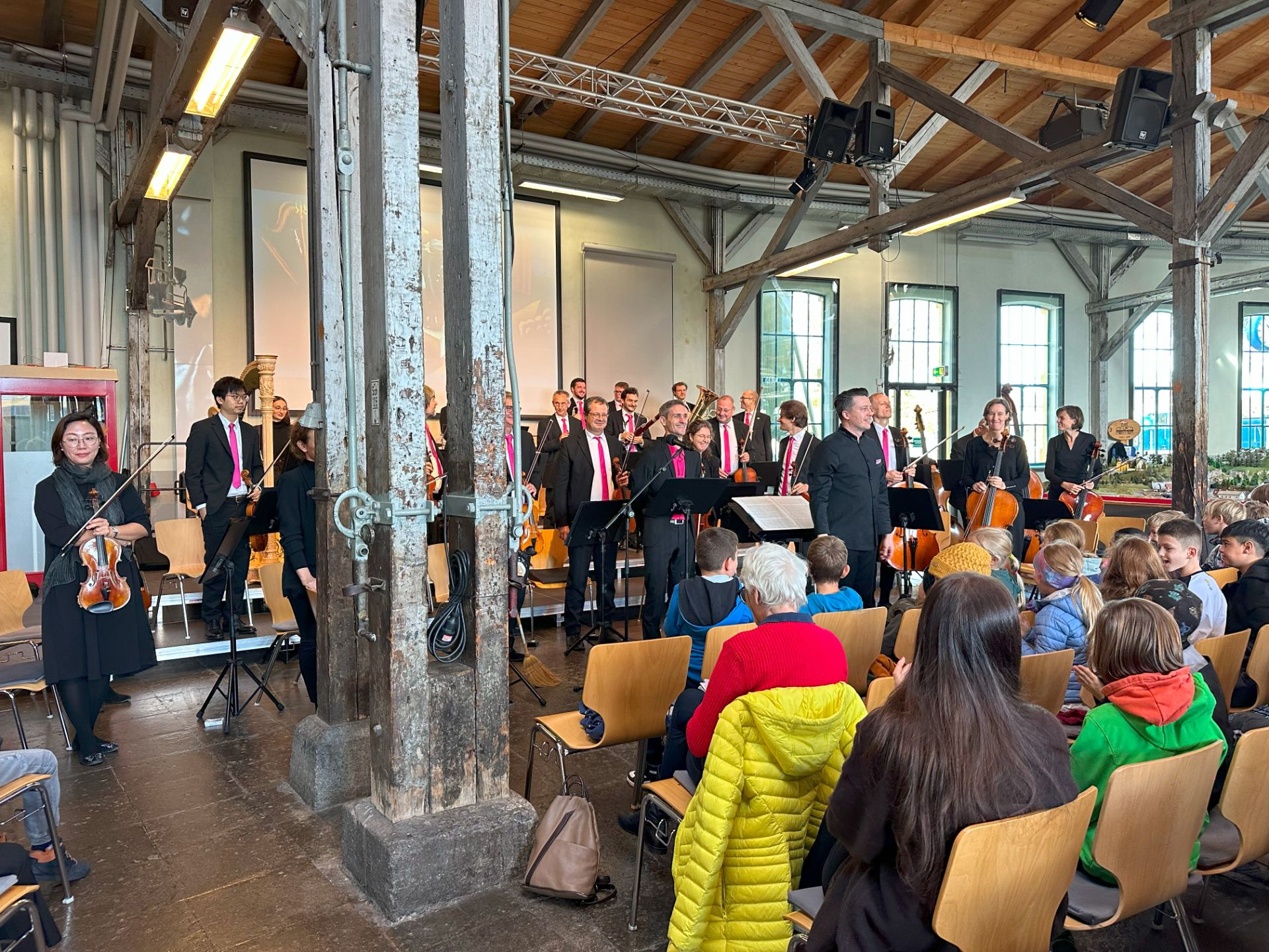 Schülerkonzert in der Lokwelt
