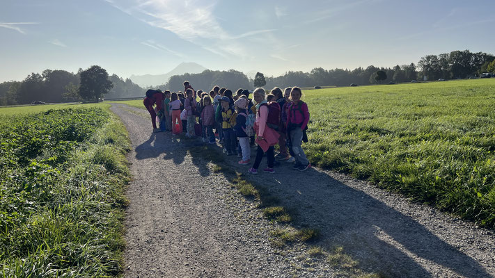 Erster Wandertag