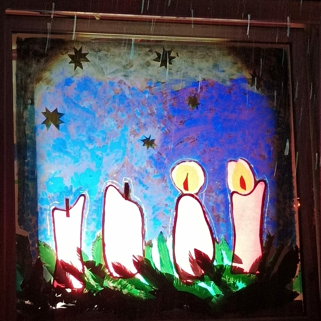 Adventsfenster Kath. Kita St. Nikolaus