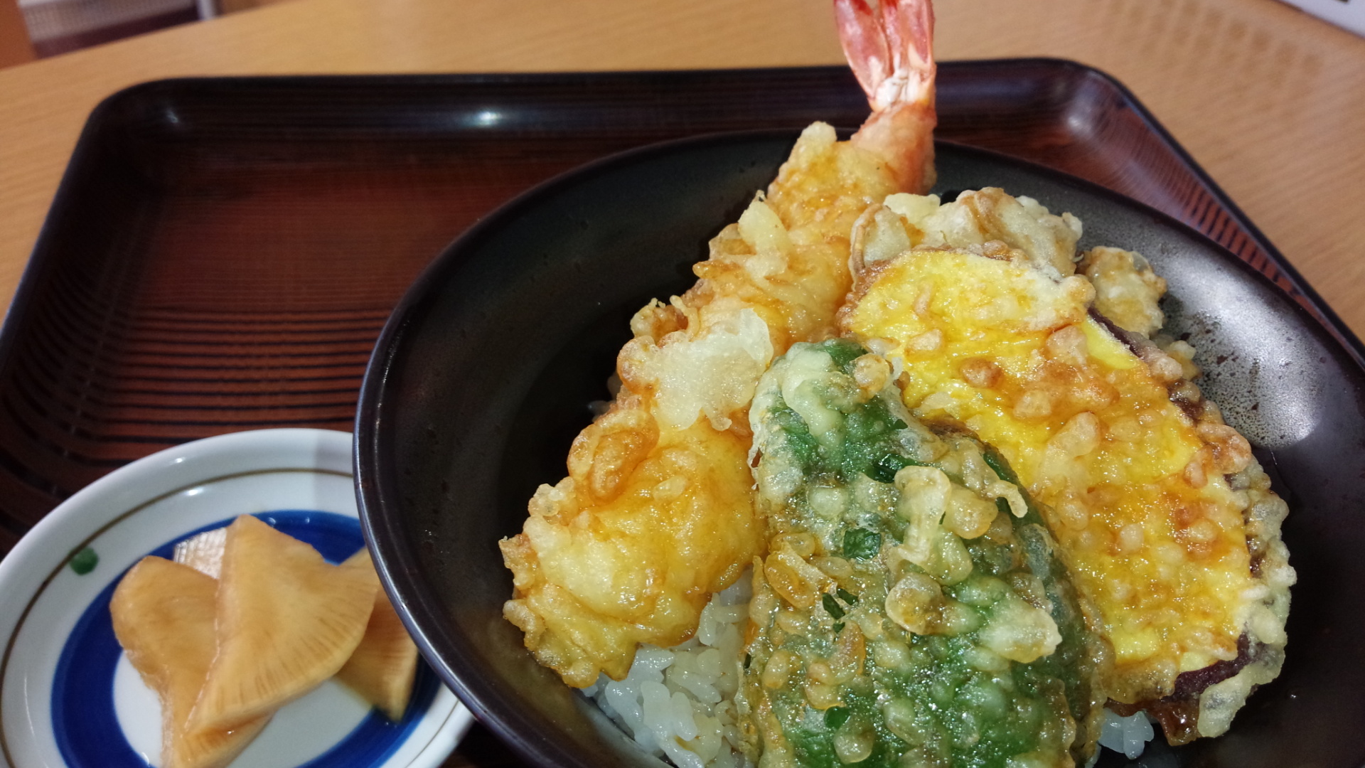 ミニ天丼