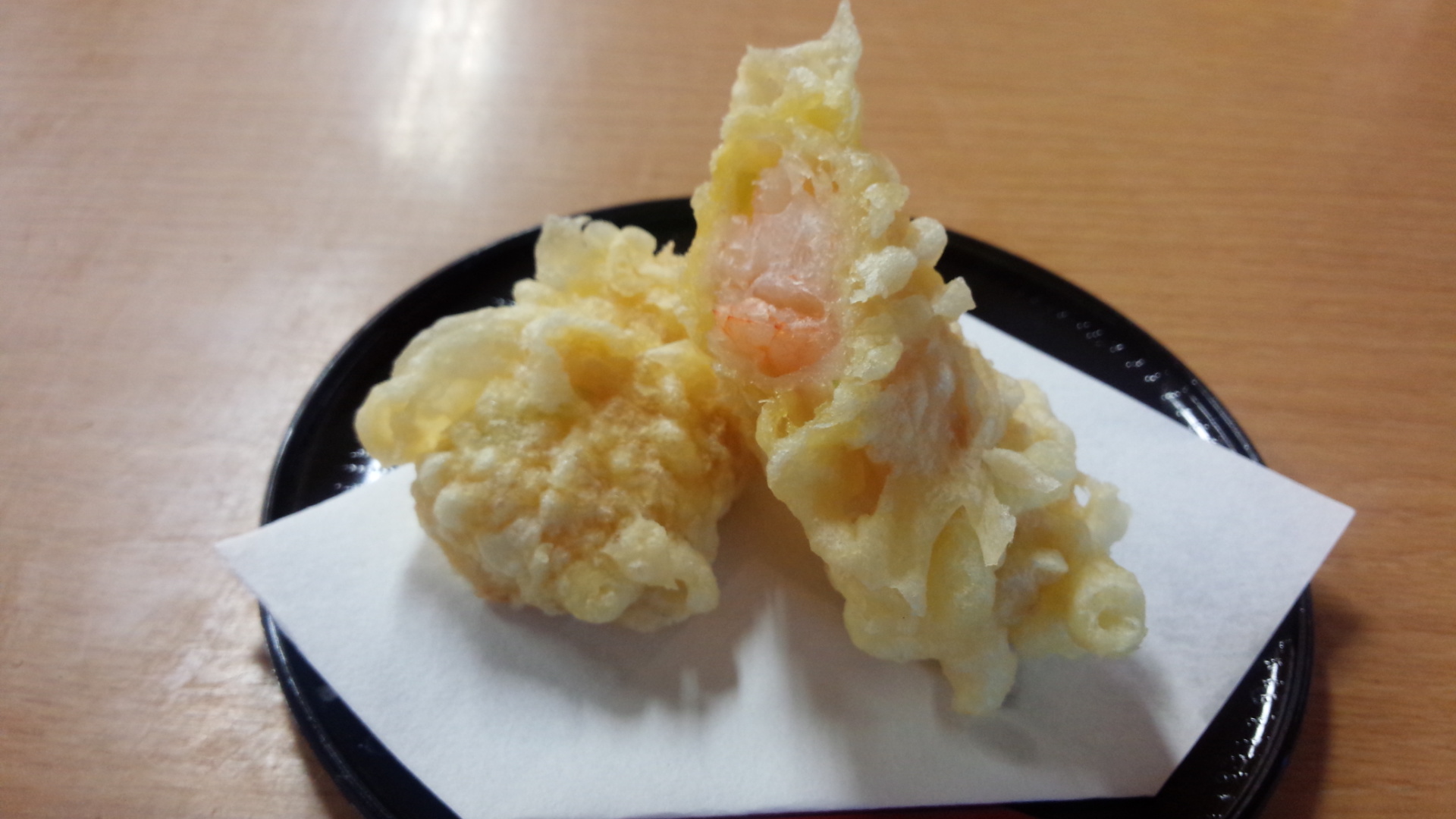 えび湯葉巻の天ぷら