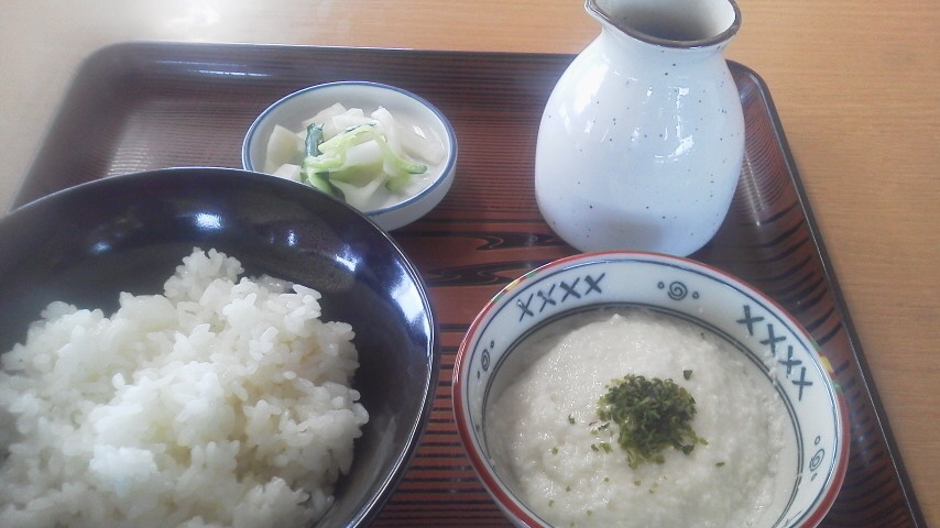 とろろごはん