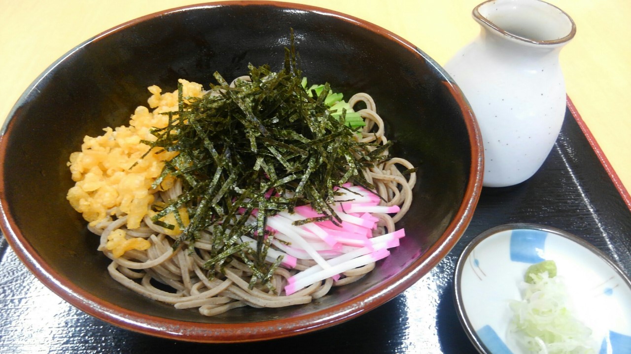 冷やしたぬきそば