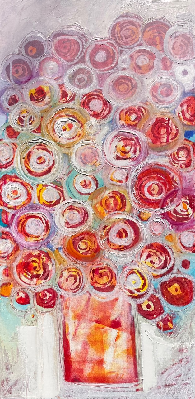 DREAM BIG 48 x 24 acrylic 