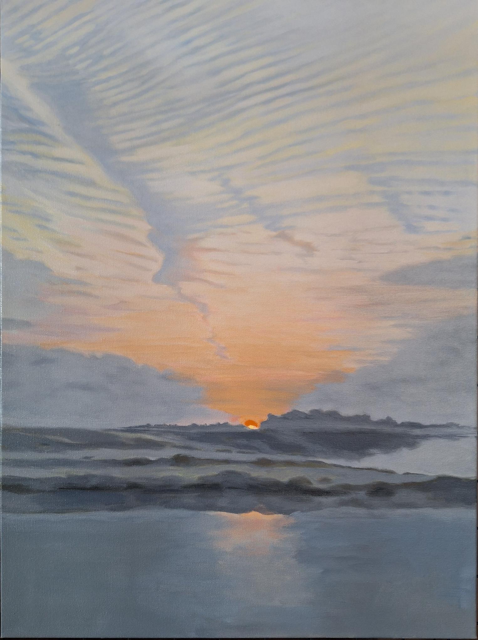 MIST AND EMBER 24 x 18 Acrylic 