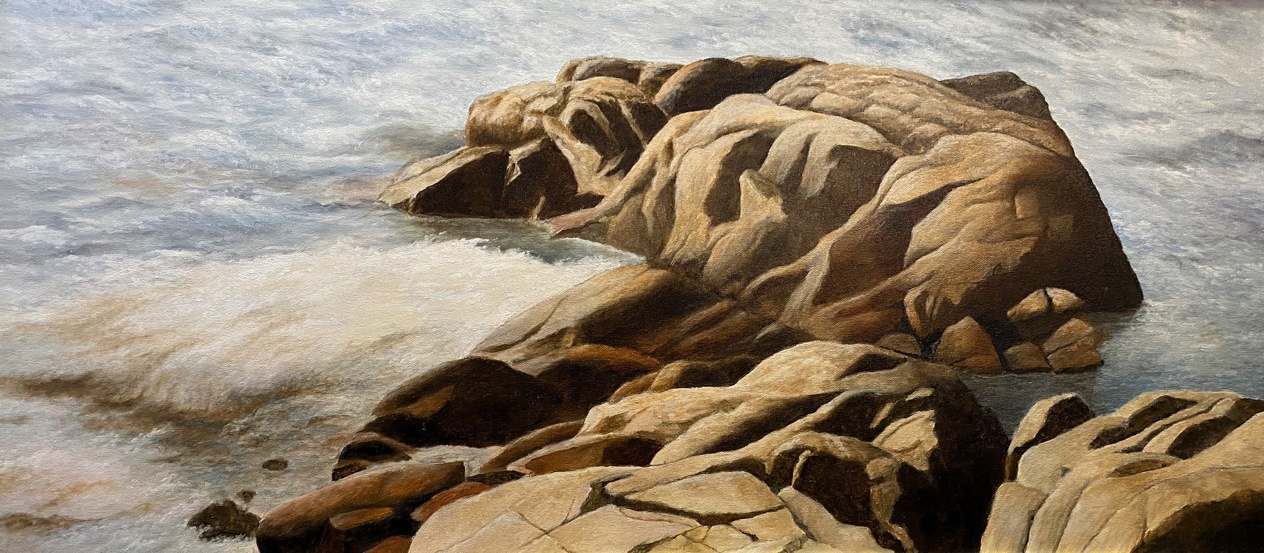 ROCK RHYTHM 15.5 x 34 oil 