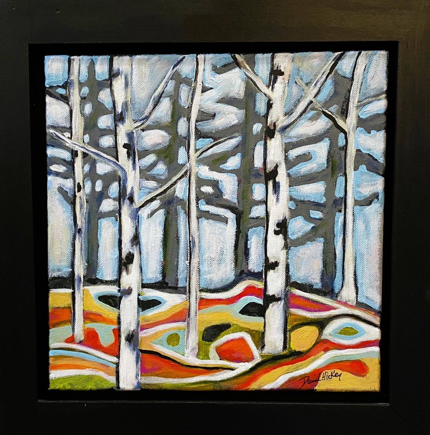 A SENSE OF BELONGING 12 x 12 acrylic 