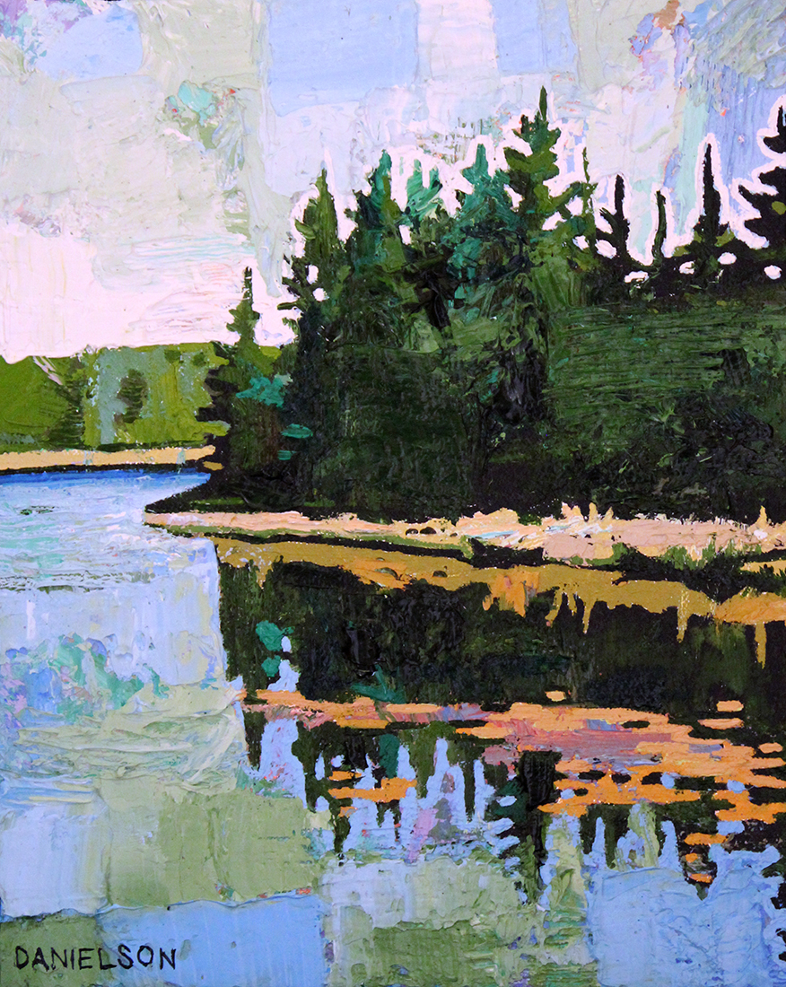 SMALL WORLD 10 x 8 oil 