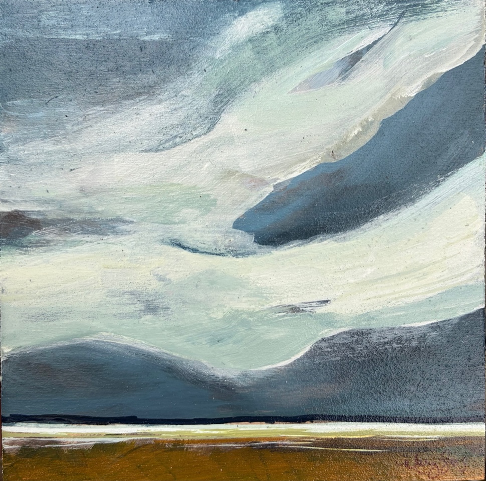 BIG SKY 6 x 6 axrylic 