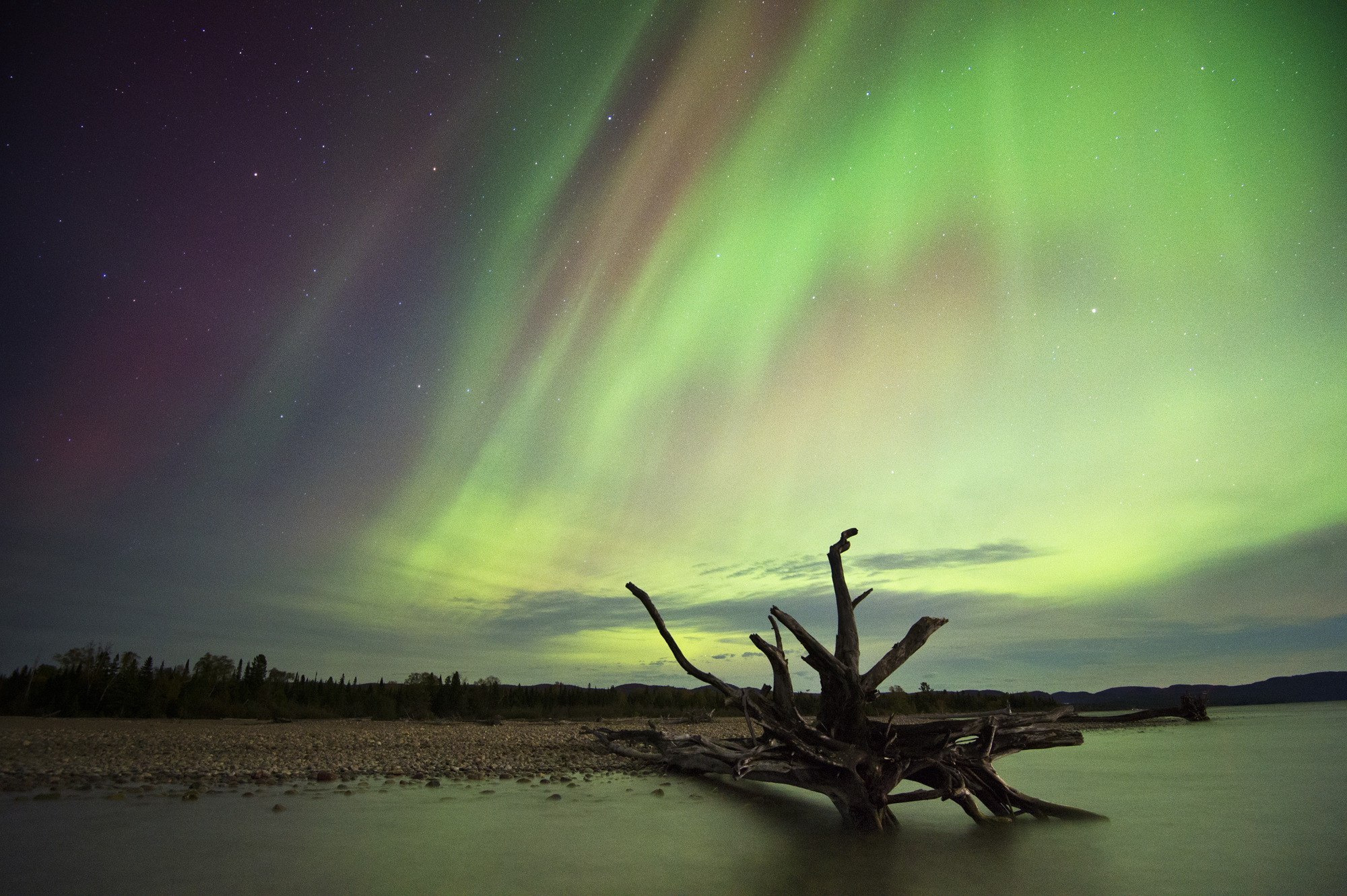 EDGE OF SUPERIOR 24 x 35 photo on canvas 