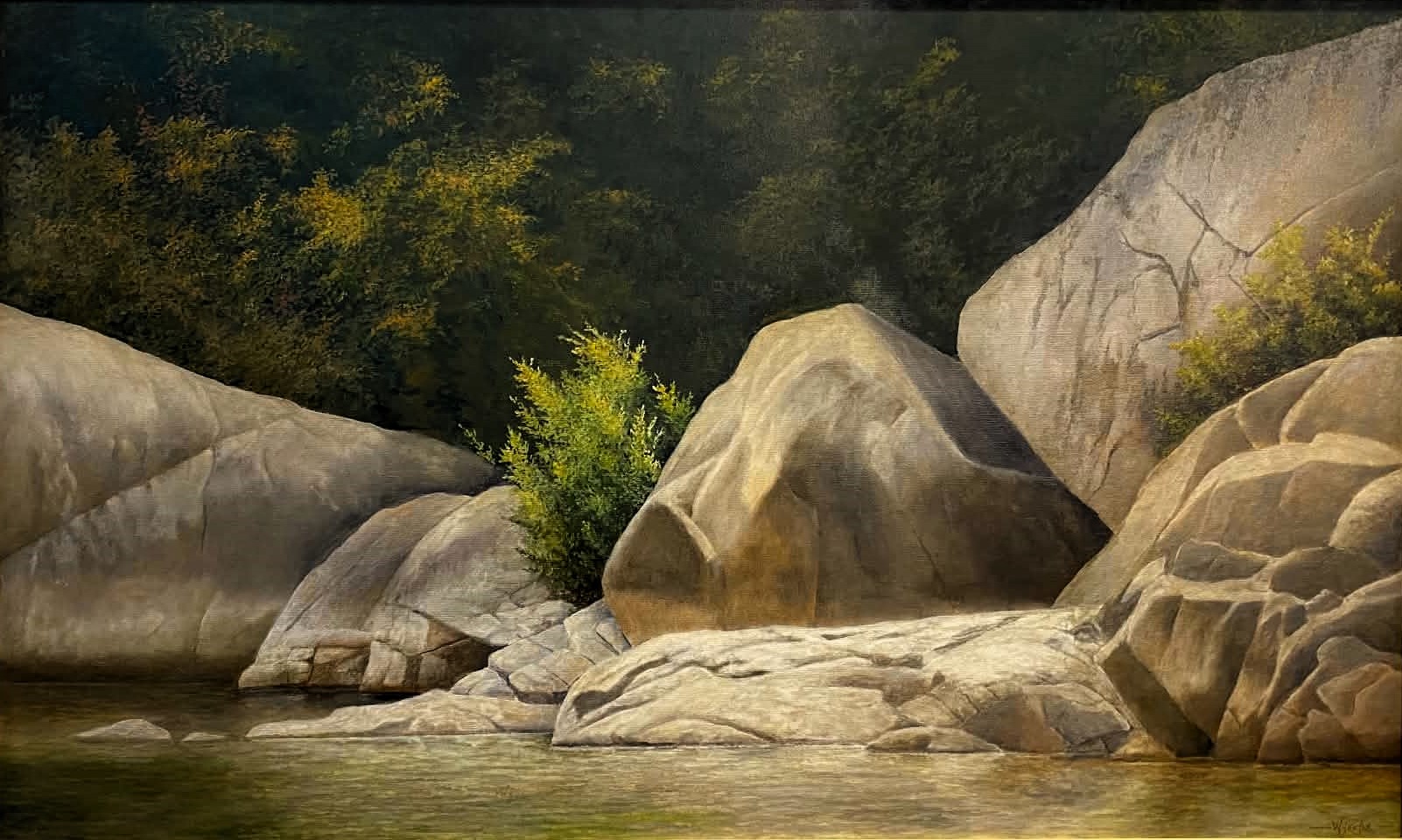NEW LIFE #1 22 x 36 oil 