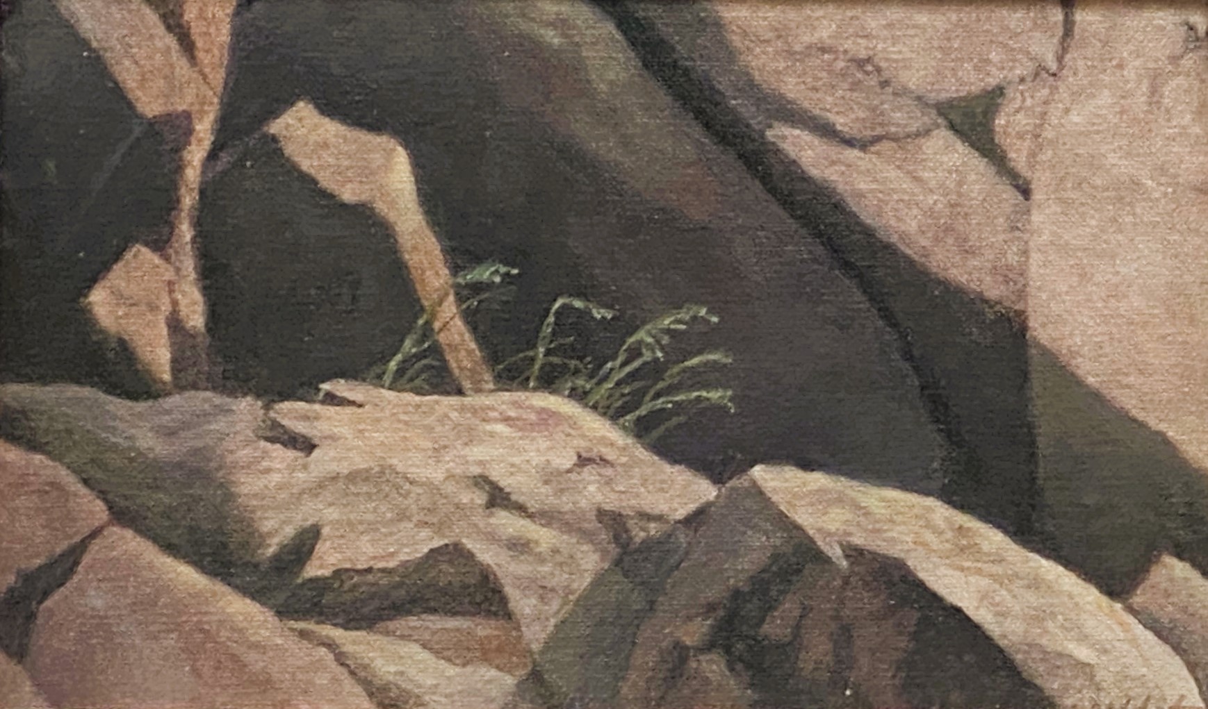PEACE #2 10.25 x 6.75 oil 