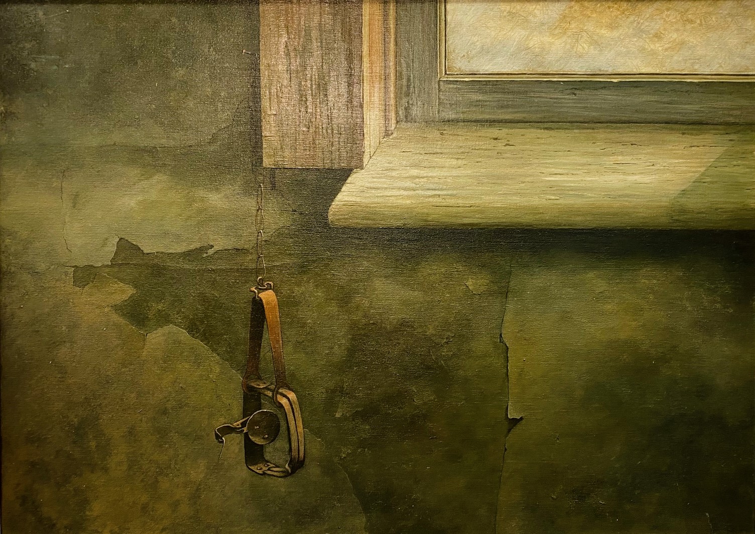 THE TRAP 22 x 30 oil 