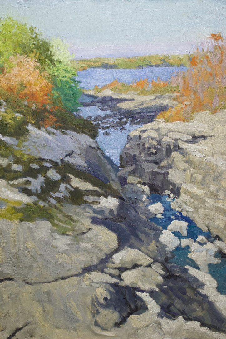BIG SHUTE 24 x 18 oil on panel 