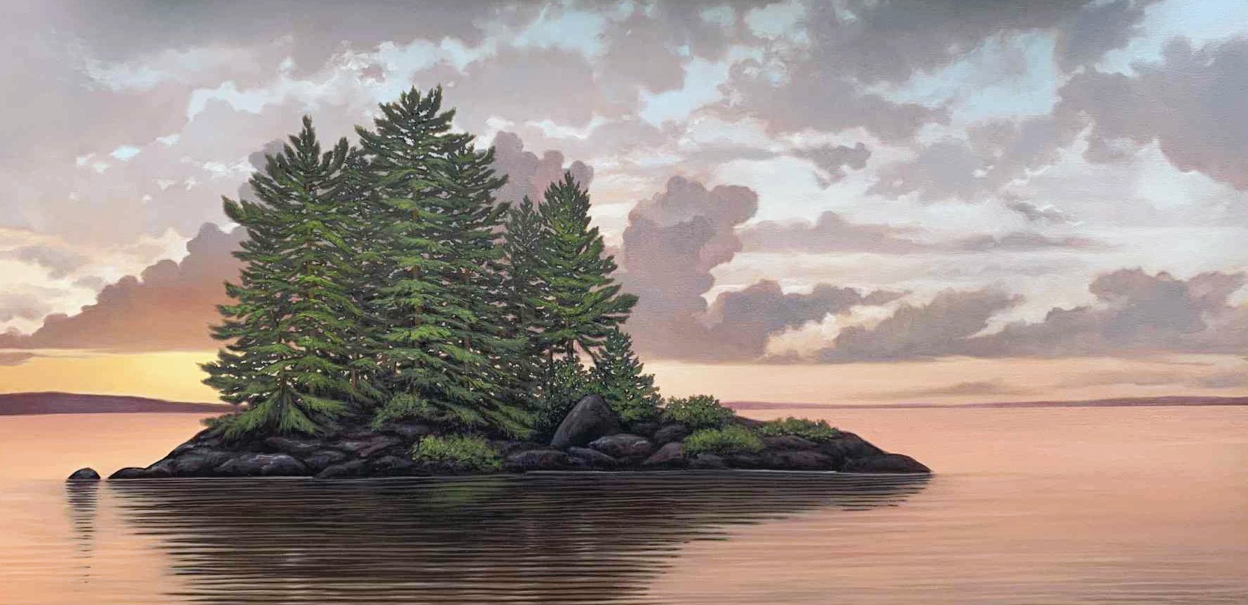 SOLITUDE 24 x 48 oil 