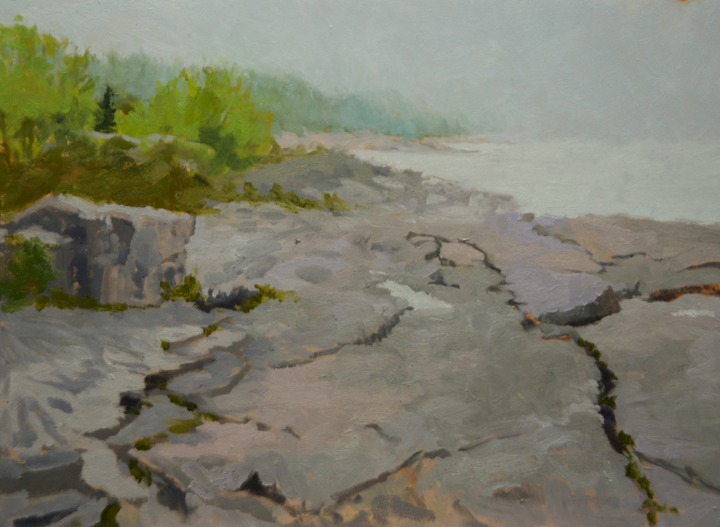 GHOSTLY CALM 18 x 24 oil on panel 