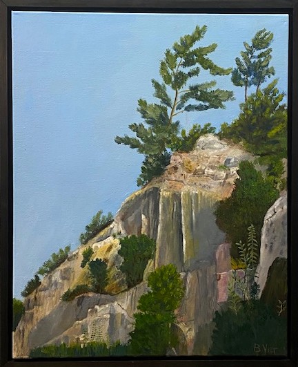 LA CLOCHE SENTINEL 30 x 24 oil by Bill Viertelhausen 