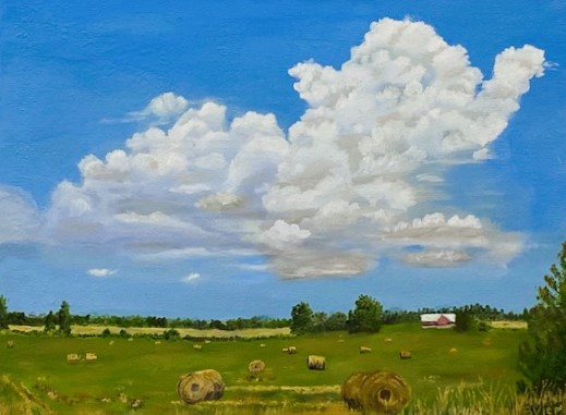 BIG SKIES MANITOULIN 18 x 24 oil 