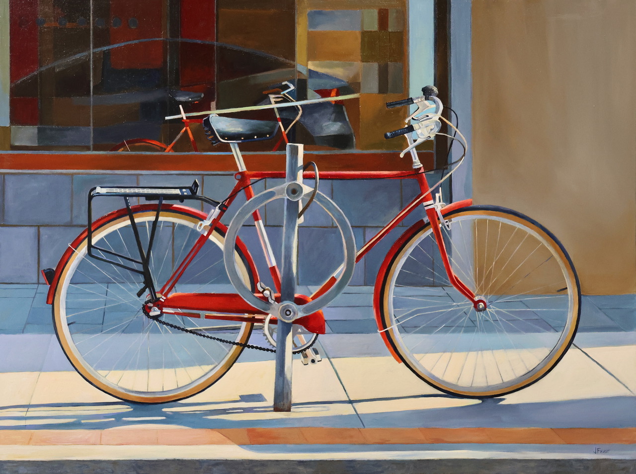 SUMMER RIDE 30 x 40 acrylic 🔴SOLD!