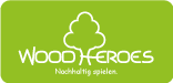 WoodHeroes über die Übersetzungen von LanguageKitchen, Logo WoodHeroes