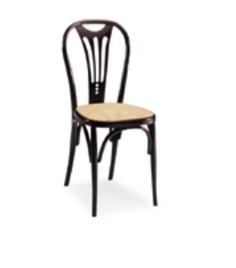 85 Sedia design, stile Industriale, ideale per contract, locali, bar, ristoranti, club, catering e banchetti, hotel, ufficio, ambienti residenziali ed altri molteplici utilizzi. Comoda, pratica, robusta e di facile pulizia.  Telaio 4 gambe i
