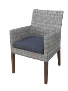 art.91 br poltroncina con braccioli imbottita