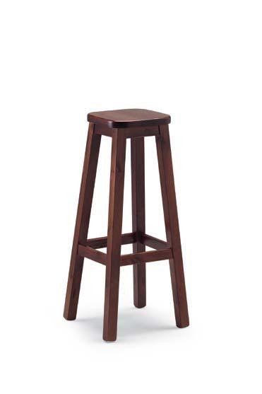 sgabello legno pino h.80 COD. H/309