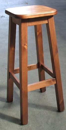 sgabello quadro  altezza 80  cm art.h309 a