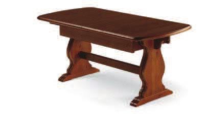 tavolo allungabile 190/370x90x4- T/700- H.75