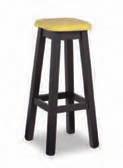 SGABELLO QUADRO IMBOTTITO H.80 COD.H/309 A