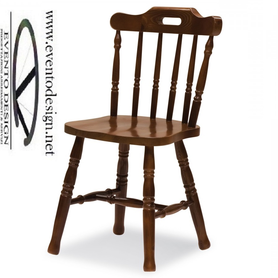 sedia country in pino art.42