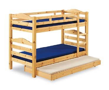 LETTO PONTE CHIARA ART.  IBC/8019 MIS.88X203X167 COLORE NATURALE