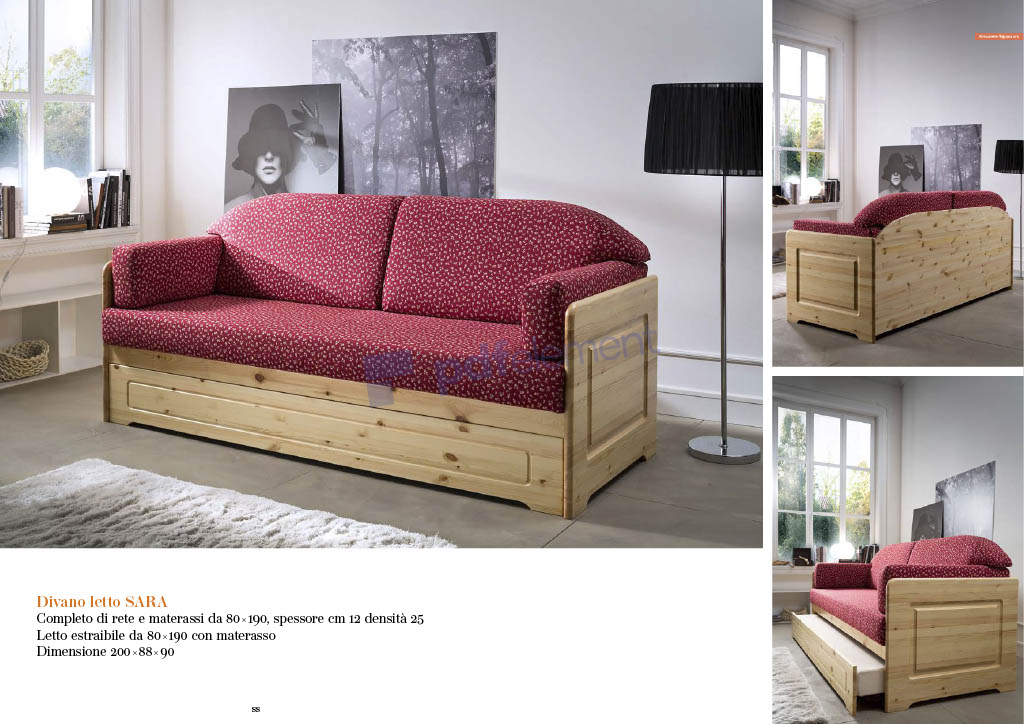 DIVANO LETTO 689