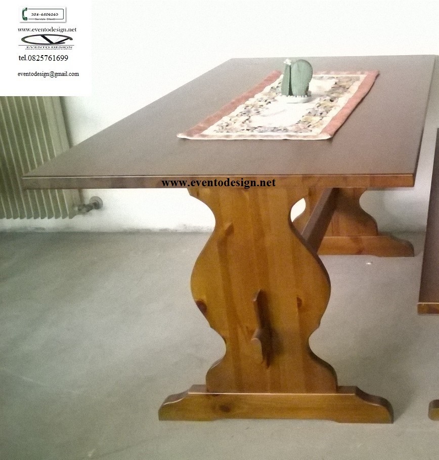 Panca in legno per pub, per irish pub, birreria pub,su misura ...