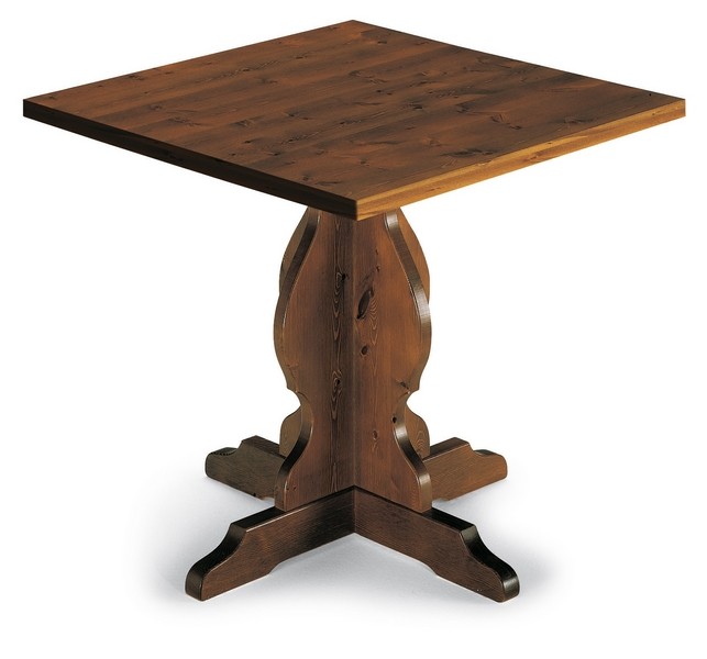  ART BC tavolo fratino di dimensioni 60x60 70x70 80x80 spessore tre in pino