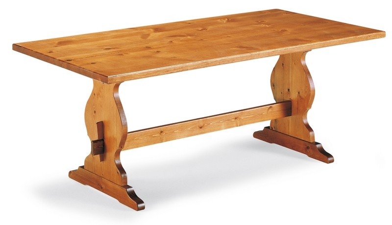  T 124  tavolo fratino 130x80x3   150x80x3  180x80x3 in pino