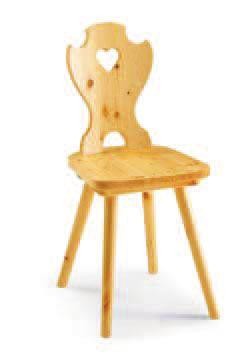 sedia cuore