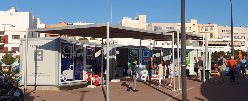 Autovermietungen beim Liegeplatz in Puerto del Rosario
