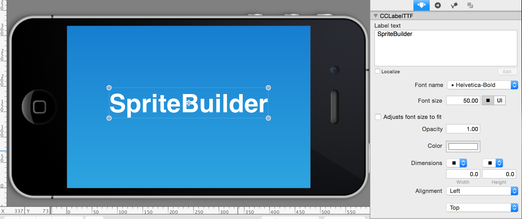 Spritebuilder Labelの文字を変更 Objective C Swift Cocos2d X C Iscene ページ