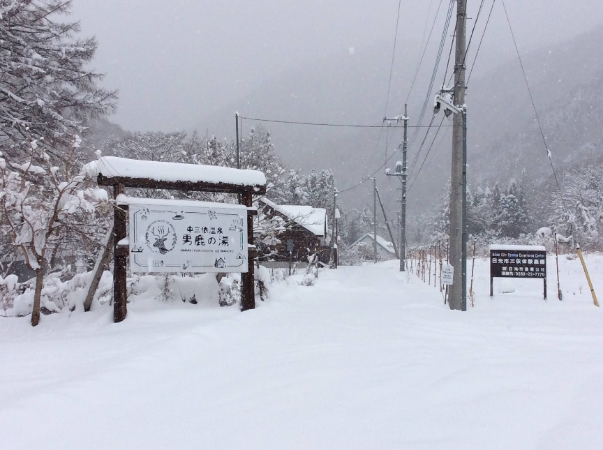 コテージへの道は閉ざされました・・