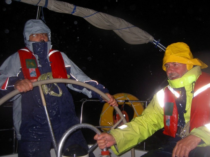 Regen, Wind, Kälte