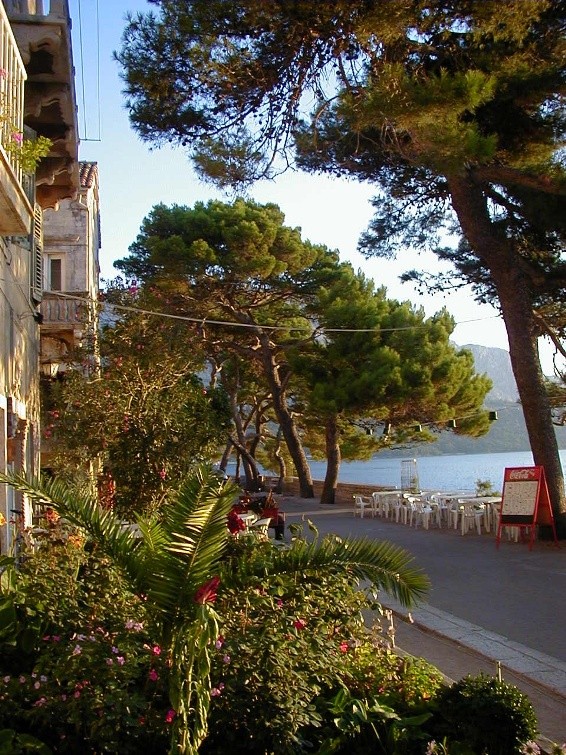 Ein schöner Morgen in Korcula