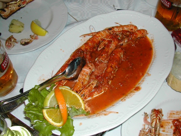 Scampi Buzara