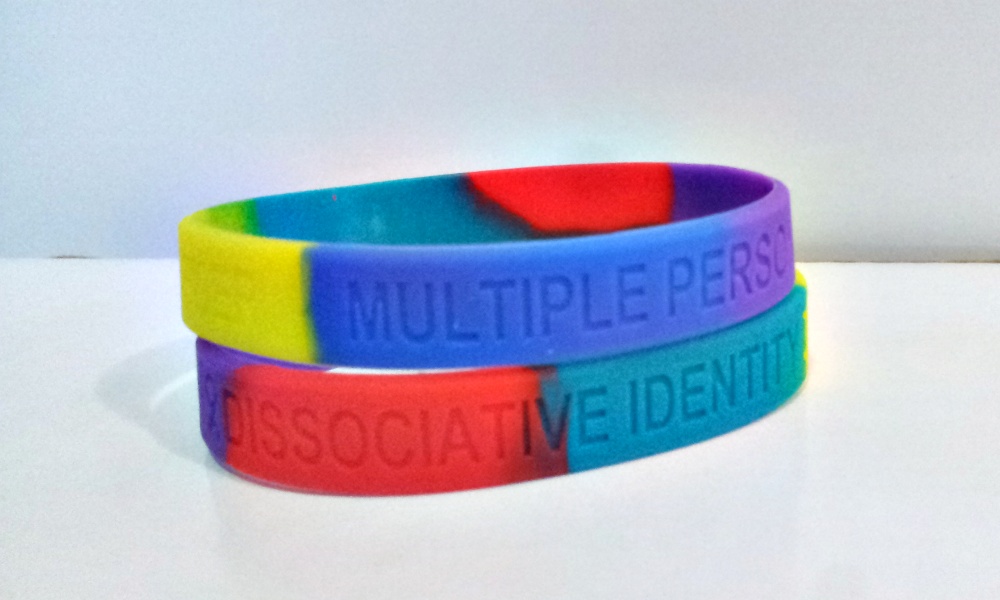 Dissociative Identity Disorder awareness wristband - MPD