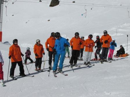 Wintersportlager in Saas Grund