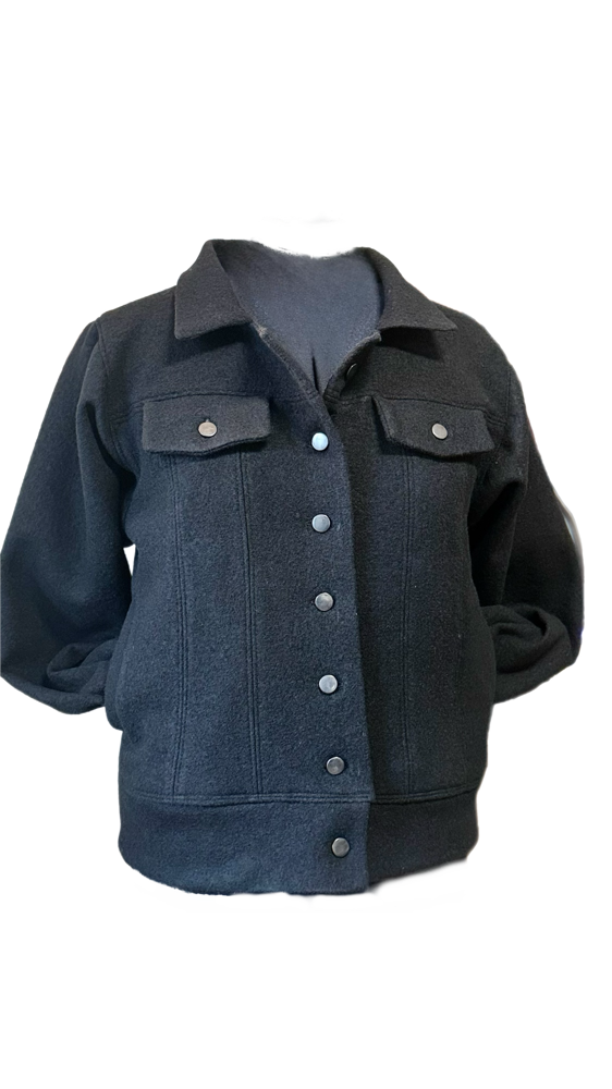 Walkjacke mit 100% Walk/ 100% Baumwollfutter