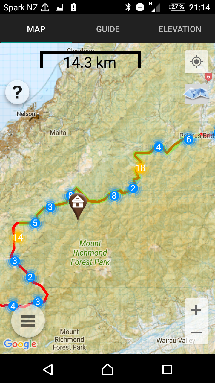 13.-15.1. Pelourous River Track